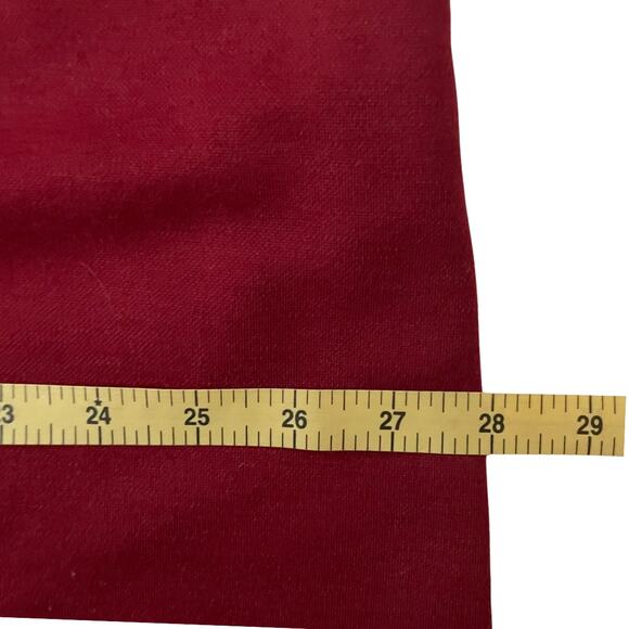 Sears Red Polo Collar Midi Dress for Work - Picture 5 of 12